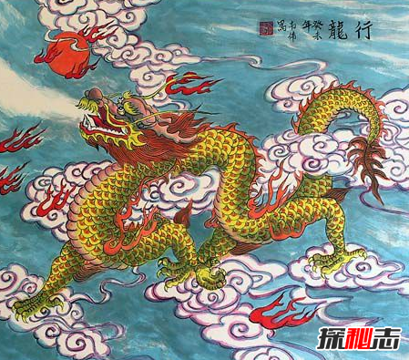 飛機上拍到真龍，真龍現身征兆著(zhù)什么?