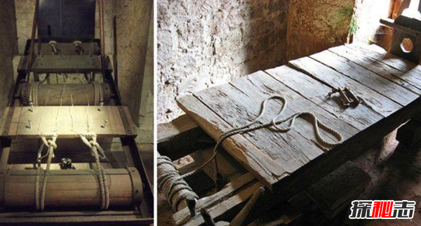 古代酷刑導向搖臺,尖端不斷刺入犯人肛門(mén)(可能會(huì )當場(chǎng)送命)