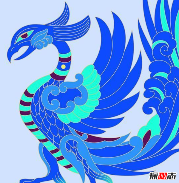 古代五鳳指的是什么?傳說(shuō)中的五鳳圖片(鸑鷟身為黑或紫色的鳳凰)