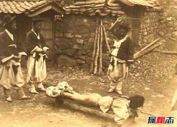 古代五種刑罰之一笞刑,帶你看看各國笞刑現場(chǎng)(有圖)